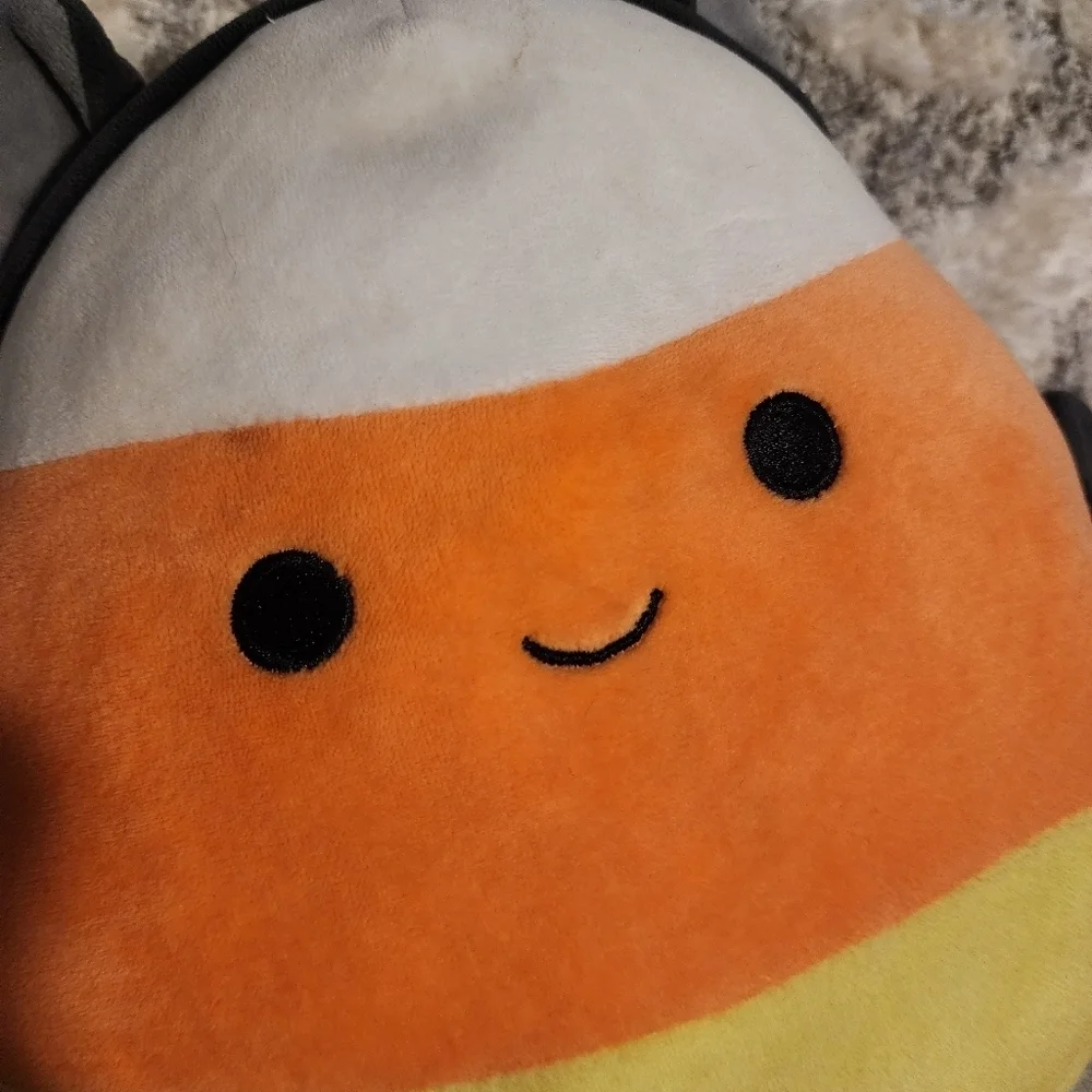 KELLYTOY Delie the Candy Corn Bat Squishmallow — Halloween Collection 8